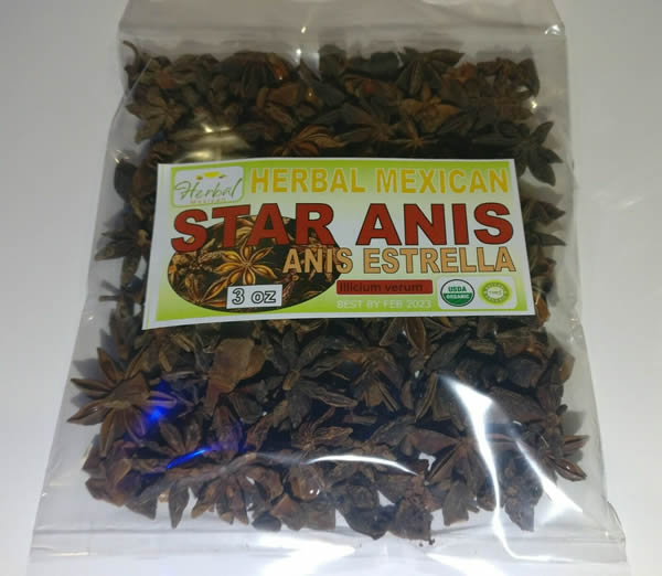 Anis, Aniz estrella, anis estrellado, Illicium verum Star Anise