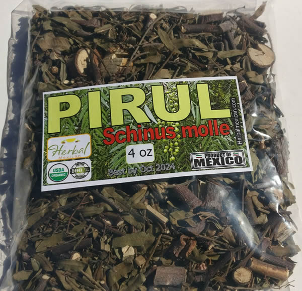 Pirul, Piru, Hojas de Pirul, arbol de Pirul : Schinus molle, peppercorn