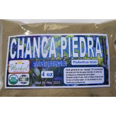 Stone Breaker leaf powder Chanca Piedra kidney liver bladder Natural Organic 4oz