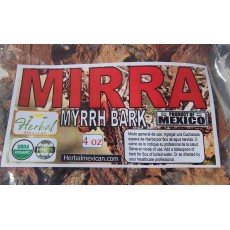 Cascara de Mirra, corteza de Mirra 