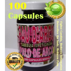 Palo de Arco Capsules, Pau D’arco 800mg