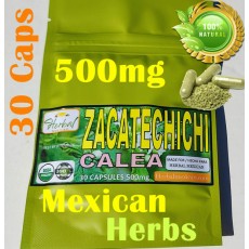 Zacatechichi Capsulas : Capsules from the dream herb 